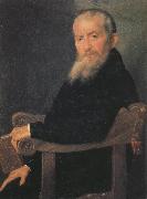 MORONI, Giovanni Battista Portrait of Giovanni Antonio Pantera china oil painting artist